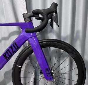 Bicicleta de Carretera KOZO de 24 Velocidades, Fibra de Carbono, Frenos de Disco Hidráulicos <span class=keywords><strong>SHIMANO</strong></span> UT DI2, Ligera, para Carreras, OEM - Product Image 6