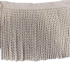 HaoHao Décoratif, Vente en Gros, Rideau à Franges en Coton 100% de 6 Pouces, Textile de Maison, Modèle NA d'Origine - Product Image 1
