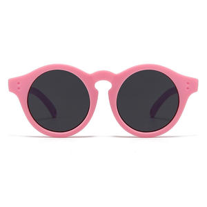 Coreano Retro Estilo Crianças Óculos De Sol <span class=keywords><strong>Hong</strong></span> <span class=keywords><strong>Kong</strong></span> Inspirado INS Estilo Lentes Polarizadas para Meninos Meninas TAC PC Material Baby Face - Product Image 5