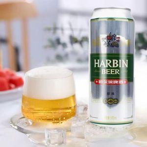 <span class=keywords><strong>Cerveza</strong></span> Ligera Harbin de Alta Calidad al por Mayor de China, 500ml/Latas, 12/Latas Grandes, 10 Unidades ° Productos Suaves y Refrescantes Exportados de China - Product Image 3