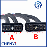 Connecteur automatique 30 broches ECU ECM Socket Metri-Pack 150 pièces de machines de forage pétrolier prise de faisceau de câbles 15492542 15492543