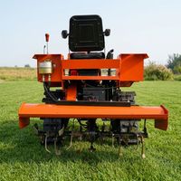 Motoculteur chinois 25HP 35HP 40HP, mini-tracteur rotatif multifonctionnel sur chenilles à vendre
