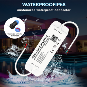 C303B IP68 Étanche 4 Zone MESH Télécommande RGB Sync Tuya Smart Piscine Projet LED BT Contrôleur - Product Image 4