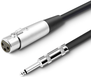Câble audio microphone personnalisé 1/4'' <span class=keywords><strong>Trs</strong></span> m 6,35 mm Aux stéréo angle droit 3 broches Xlr femelle mâle vers 6,35 Ts <span class=keywords><strong>mono</strong></span> 1/4 <span class=keywords><strong>jack</strong></span> mâle en PVC - Product Image 3