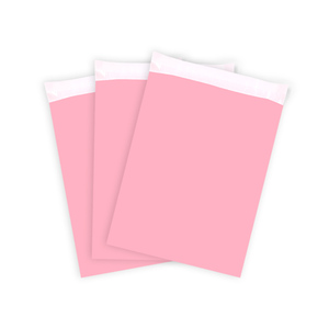 Fabricante <span class=keywords><strong>Pink</strong></span> Eco Friendly Plastic Polymailers Mailing Courier Packaging Bolsas de envío - Product Image 3