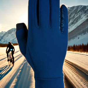 Gants de sport d'hiver chauds en néoprène à doigts complets pour le ski, l'alpinisme, la conduite, le cyclisme, rembourrés, compatibles écran tactile, antidérapants, unisexes - Product Image 2
