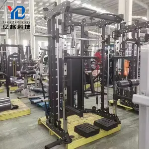 YG Fitness YG-4093 Commercial Gym Equipment Strength Home Multi Smith Machine Functional Trainer Power Cage For Sales