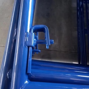 Powder Coated Metal <strong>Scaffoldings</strong> <strong>Mason</strong> <strong>Frame</strong> Sgl Ladder Box <strong>Frame</strong> with V-Lock for Construction - Product Image 1