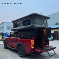Nouvelle cabine de camping souple pour pick-up avec auvent escamotable