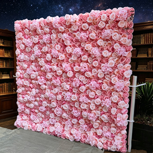 Multi Purpose Artificial <b>Flower</b> <b>Wall</b> Suitable For Indoor Outdoor All Season Party Wedding And Commercial Styling - Product Image 2