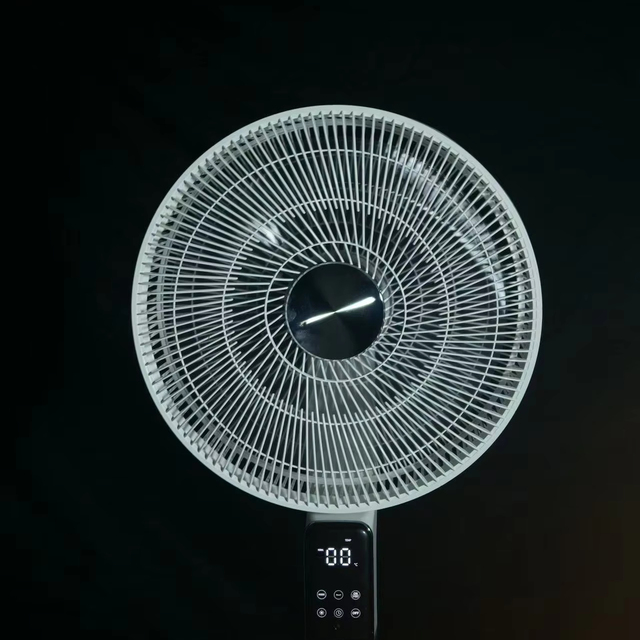 Customizable Mechanical DC Electric Emergency Fan LED Light Mosquito Repellent Rechargeable 12/14/16 Inch Plastic Stand Hotel