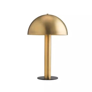 Desk Lamp Mushroom Shape Metal <b>LED</b> <b>Table</b> Lamp D300 H500MM Blue Gold White Nordic Design <b>Bedside</b> Lighting - Product Image 5