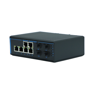 Switch Industrial WEB NMS de Alta Calidad y Bajo Precio, Gigabit, 4 Puertos Ópticos, 6 Puertos Eléctricos SFP, Compatible con Port Mirroring y ERPS - Product Image 5
