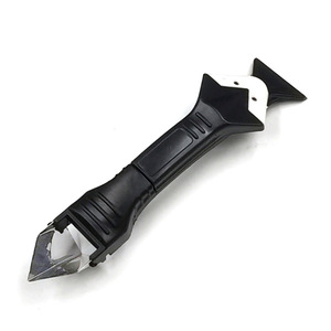 Nahe Tile Grout Tool C1TBB Metal Head Shovel 3 In 1 Multi Functional Scraper For Home Wall Floor Cleaning - Product Image 5