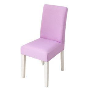 Wholesale Solid Color Stretch <strong>Chair</strong> <strong>Covers</strong> <strong>Half</strong> Back Polyester <strong>Chair</strong> Slipcovers for Living Room Wedding Hotel Kitchen Dining - Product Image 2