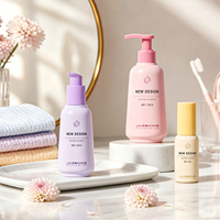Flacon de shampoing vide personnalisé de qualité supérieure pour enfants, en plastique PET, pour gel douche bébé, lot de contenants pour soins de la peau, emballage sous marque privée