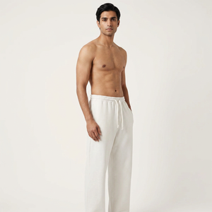 Pantalones Deportivos Casuales para Hombre, Cintura Media, Pierna Recta, Poliéster, Estilo Vintage, para Calle - Product Image 1