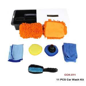 Microfibra car wash set con un pennello, strumento autolavaggio - Product Image 4