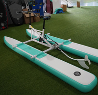 Nouveau style de pédalo individuel ou double, équipement de divertissement aquatique, bateau de tourisme pour sites touristiques