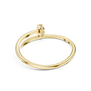 Brazalete de Diamantes Cultivados en Laboratorio en Oro, Joyería Elegante, Accesorio de Moda para un Estilo Refinado Diario - Product Image 2