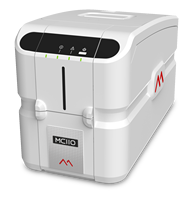 Imprimante de Cartes d'Identité PVC Double Face Mc110 Stylée et Avant-Gardiste, Mini Automatique, Résolution 300dpi, Ethernet, pour Usage Professionnel