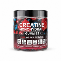 Gummies de Nutrition Sportive OEM pour Adultes : L-Carnitine, BCAA, Taurine, Pré-Entraînement, Créatine Monohydrate pour Hommes et Femmes avec Soutien Immunitaire