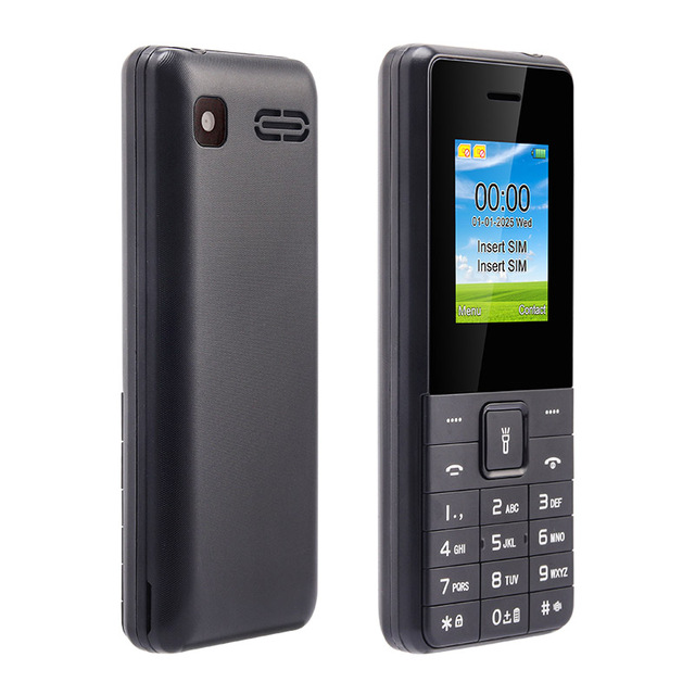ECON E5606 Seniors Spanish 1.77 Inch Screen 800mAh Battery Dual SIM Card GSM Quad Bands Network Keypad Feature Phone