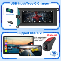 Autoradio Android 15 Plug & Play 10,1 pouces OLED 4 Go 64 Go avec CarPlay sans fil Android Auto GPS pour Lancer Wrangler MP3 USB Dodge Chrysler