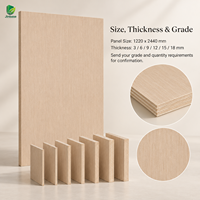 Contreplaqué recouvert de placage linéaire couleur crème pâle Jinbase W-KJ-017, qualité E0, 1220x2440mm, base en bois.