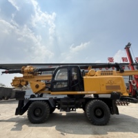 Plataforma de Perforación Rotatoria Hidráulica Completa de 30 Metros de Profundidad con Ruedas, Modelo DR-210 de Yahe Heavy Industry, Componentes Centrales de Engranajes PLC con 1 Año de Garantía
