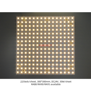Panneau LED PSB222C à haute efficacité, SMD2835, 225 LED, découpable, DC 24V, 30W, IRC 2700K 3000K 4000K 6500K pour l'éclairage - Product Image 2