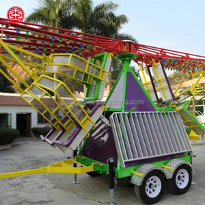 Manège de fête foraine portable, équipement de parc d'attractions, chaise volante à bascule montée <span class=keywords><strong>sur</strong></span> <span class=keywords><strong>remorque</strong></span>, manège de carnaval à <span class=keywords><strong>vendre</strong></span> - Product Image 1