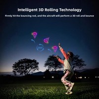 Flying Key Ball Hovercraft - Juguete Interactivo de Plástico Flotante, Rebotante, Rodante y Sonoro, Resistente a Impactos para Niños de 8 a 13 Años