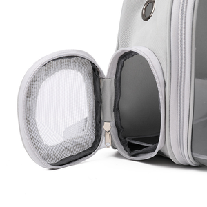 Ba lô vận chuyển thú cưng thời trang, di động, thân thiện với môi trường, nhẹ, dành cho chó & mèo - thoáng khí, chắc chắn, dung tích lớn, túi du lịch - Product Image 5