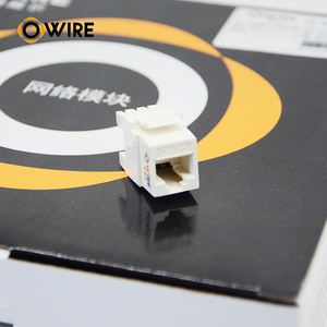 Piezas de telecomunicaciones completamente almacenadas Keystone Cat6 RJ45 Jack de alta calidad con instalación sin herramientas - Product Image 3
