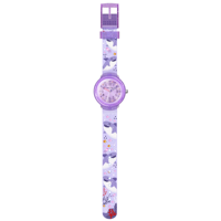 Montre pour enfants, design mignon de requin, montre à quartz pour filles de 3 à 10 ans avec boîtier en PC et bracelet en PVC