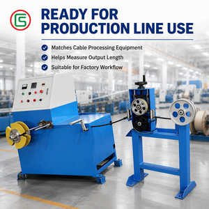 New <strong>Cable</strong> Manufacturing Equipment Rope Wire Length Meter Counter Measured Length <strong>Cable</strong> and <strong>Cable</strong> Length Measuring Device - Product Image 3
