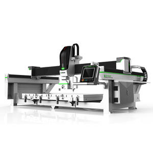 Routeur <span class=keywords><strong>CNC</strong></span> entièrement automatique à 4 axes, scie à pont, <span class=keywords><strong>machine</strong></span> de polissage et de chanfreinage de pierre, moteur servo, haute efficacité, puissance 15 kW, granit, marbre - Product Image 1