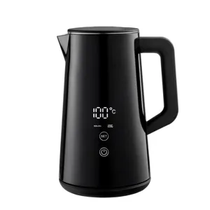 New design hot sell cordless water digital stainless steel electric kettle for tea & coffee with temperature control