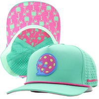 Gorra de Béisbol Impermeable de PVC con Logotipo de 5 Paneles, Gorra de Béisbol Personalizada con Corte Láser Perforado, Gorra Deportiva de Poliéster para Golf