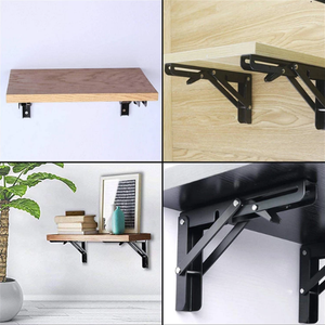 Hiện đại Heavy-Duty kim loại/Thép l-hình Hỗ trợ khung Hidden Kệ Bracket đối với Treo TV tủ/bàn-tải mang phụ kiện - Product Image 6