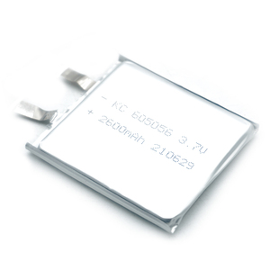 3.7v dtp 634169 654065 605056 2000mah 2600mah kc ce sertifikasi lithium ion li-baterai polimer - Product Image 3