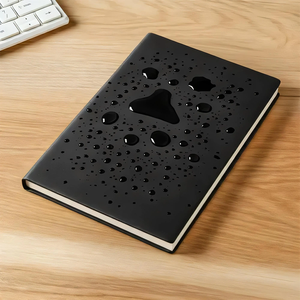 Premium <strong>A5</strong> PU Leather <strong>Notebook</strong> 240 Pages Ruled Journal Office Stationery Ribbon Bookmark Executive Writing Notepad Business - Product Image 6