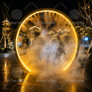 Custom Christmas Halloween Arch Motif <b>Light</b> Factory China Commercial LED Decoration Lighting Manufacturer Wholesale Supplier - Product Image 2