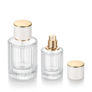 High Quality Custom Round Glass Perfume Bottles with Pump Sprayer Screen Printing <b>Reed</b> <b>Diffuser</b> 20ml-100ml Capacity Wholesale - Product Image 1