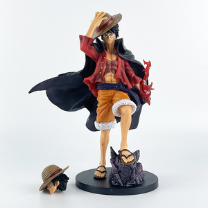 MAX 1 Pièce <span class=keywords><strong>Luffy</strong></span> Anime Figure Statues Modèle Jouet Unisexe Grande Statue Nika <span class=keywords><strong>Luffy</strong></span> (Peut Changer La Tête) 24CM - Product Image 2