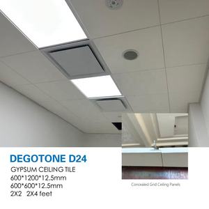 <span class=keywords><strong>Paneles</strong></span> Acústicos <span class=keywords><strong>de</strong></span> Techo <span class=keywords><strong>de</strong></span> Yeso Perforado 2x2, <span class=keywords><strong>Paneles</strong></span> Absorbentes <span class=keywords><strong>de</strong></span> Sonido, Rejilla <span class=keywords><strong>de</strong></span> <span class=keywords><strong>PVC</strong></span> T24 Oculta y sin Costuras - Product Image 5