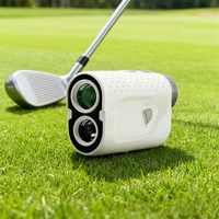 Télémètre laser de golf personnalisé 6X avec verrouillage du drapeau, vibrations, fonctions magnétiques, télémètre, télescope avec télémètre