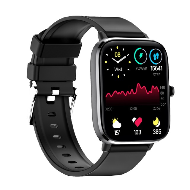 T45S Ai Smart 1.7 Inch Full Touch Screen Smartwatch Heart Rate SpO2 Sleep Monitor Step Calorie Activity Trackers Smart Watch Per