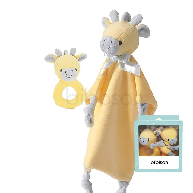 Thiết Kế Mới Bé Sơ Sinh Vật Nuôi Thỏ Hươu Cao Cổ Voi Unicorn Teddy Bear Tùy Chỉnh Nhồi Plush Toy Animal Gift Sets